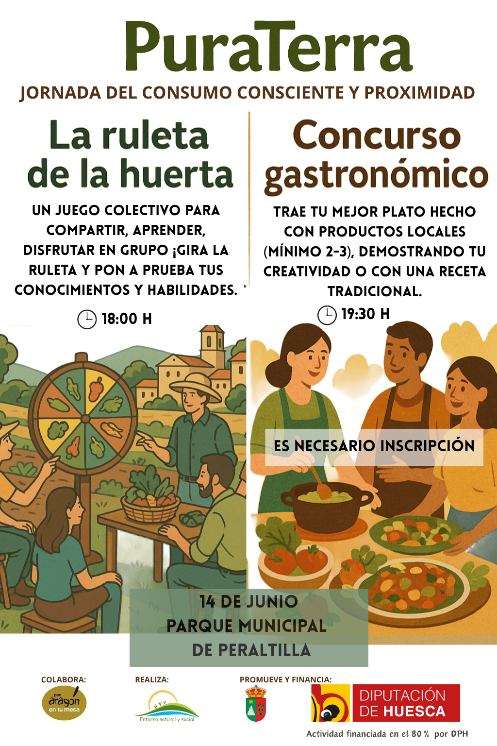 Peraltilla impulsa una jornada comunitaria sobre consumo local y sostenibilidad