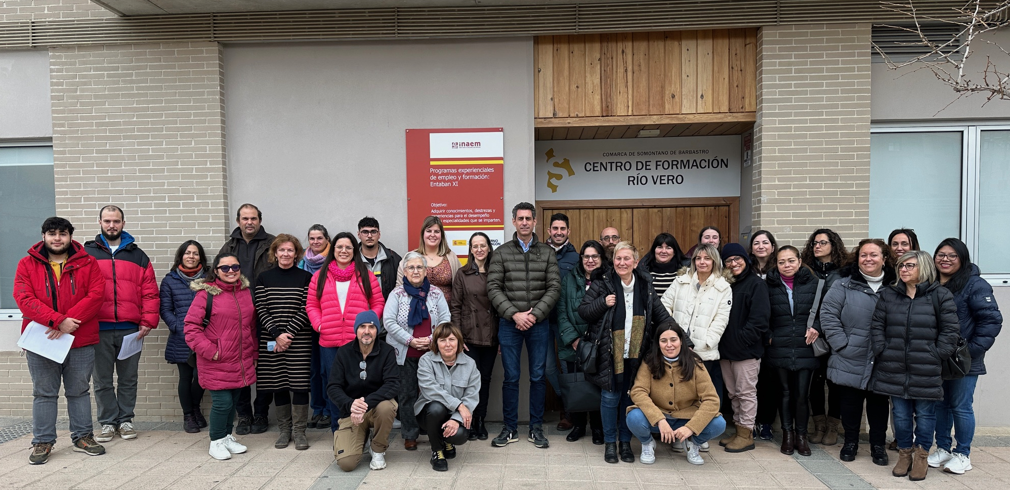 La Comarca de Somontano forma a 22 futuros trabajadores en atención sociosanitaria, albañilería y promoción turística