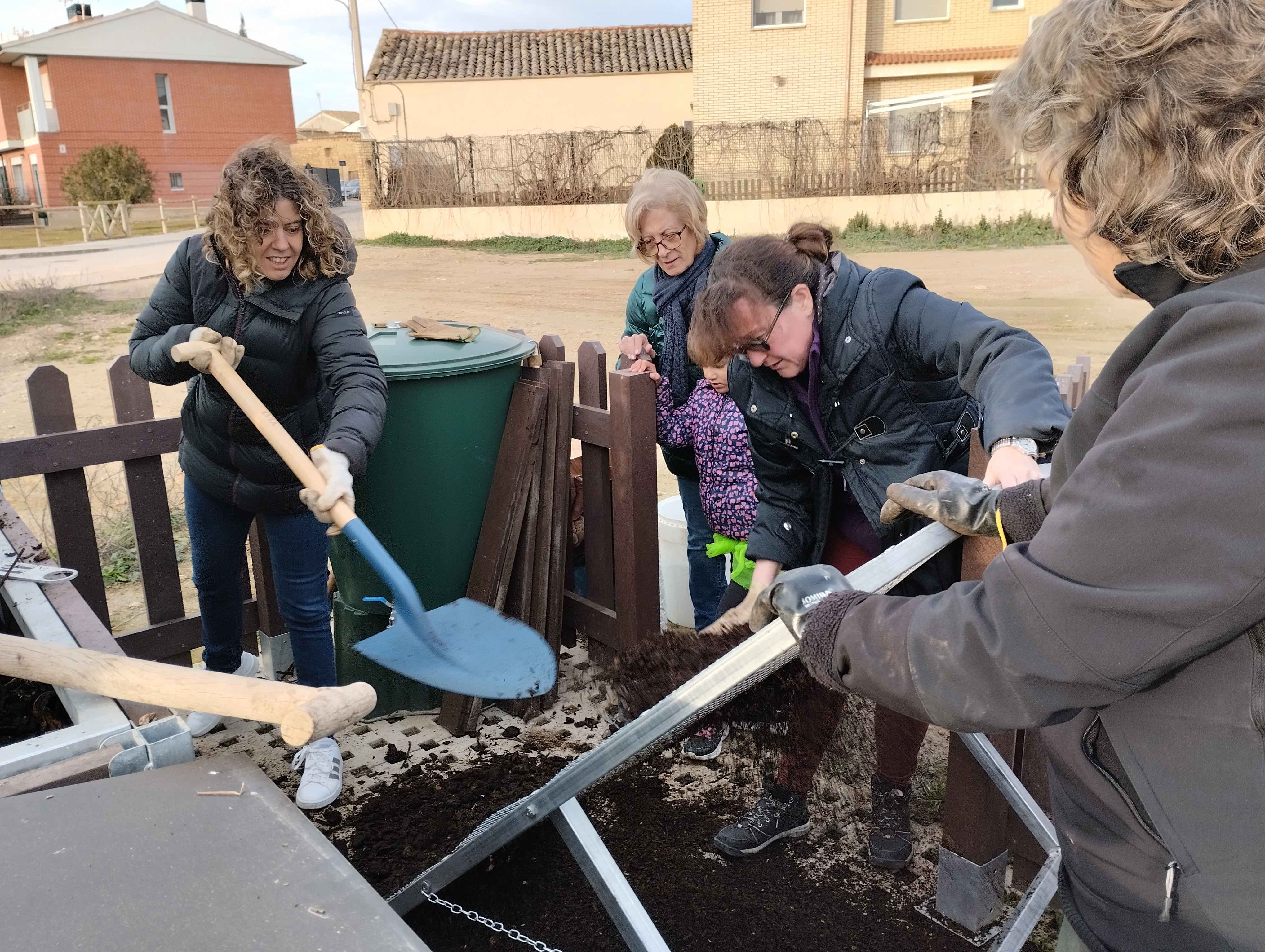 La Comarca de Somontano extrae el primer compost comunitario